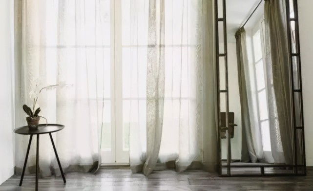 家中各个房间的窗帘如何选择,室内窗帘的最佳搭配尺寸