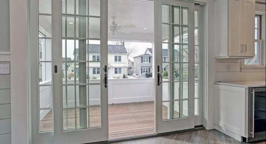 推拉门是吊门好还是地轨门好,极窄边框厨房推拉门吊轨还是地轨