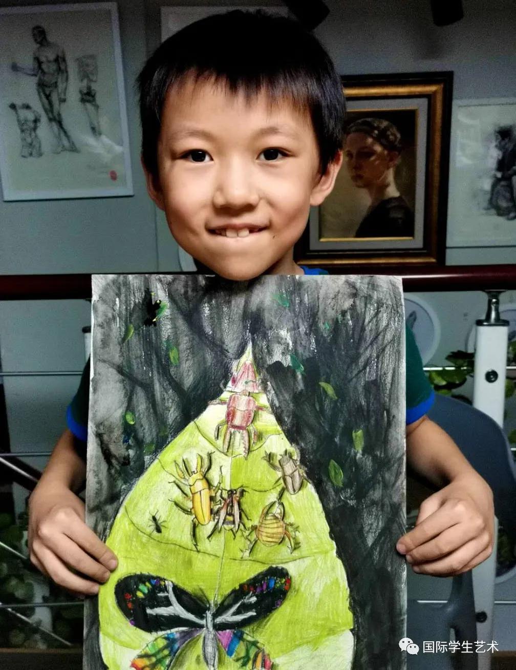 2018世界杯儿童画获奖作品,第十一届世界杯青少年绘画大赛