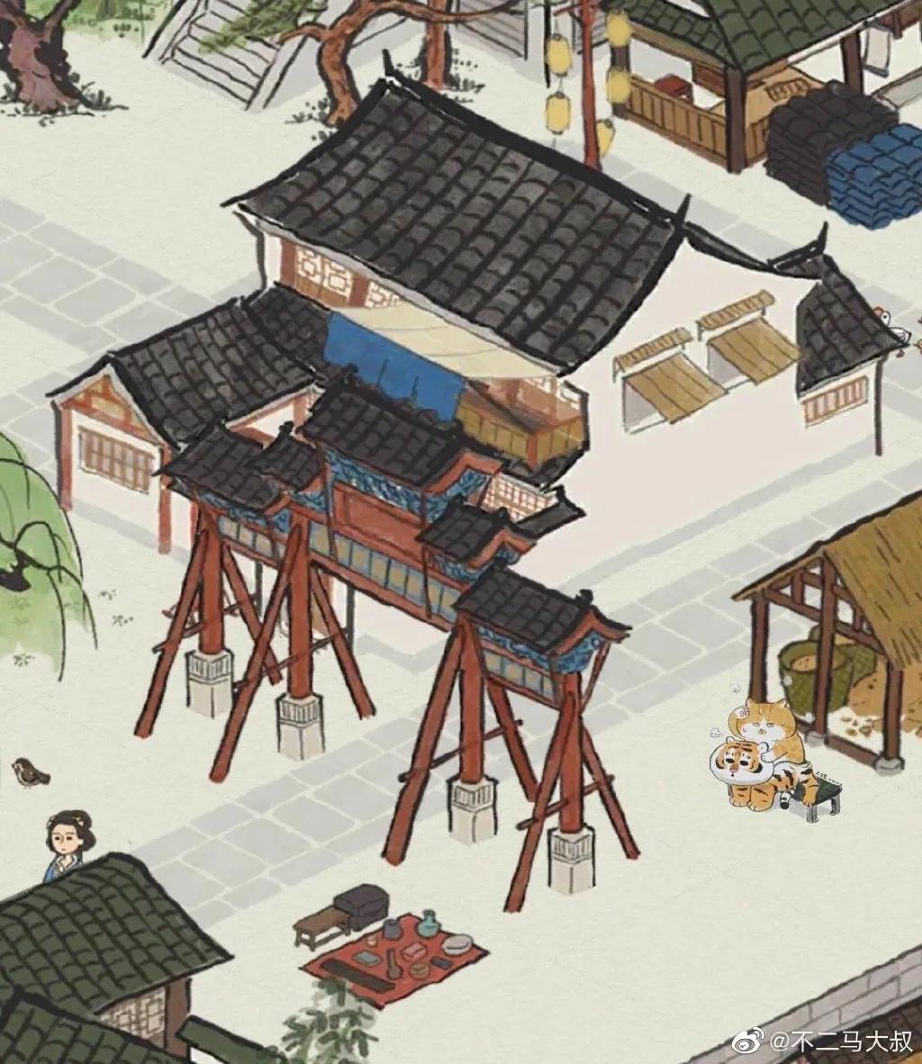 中二大叔画虎全集,中二大叔