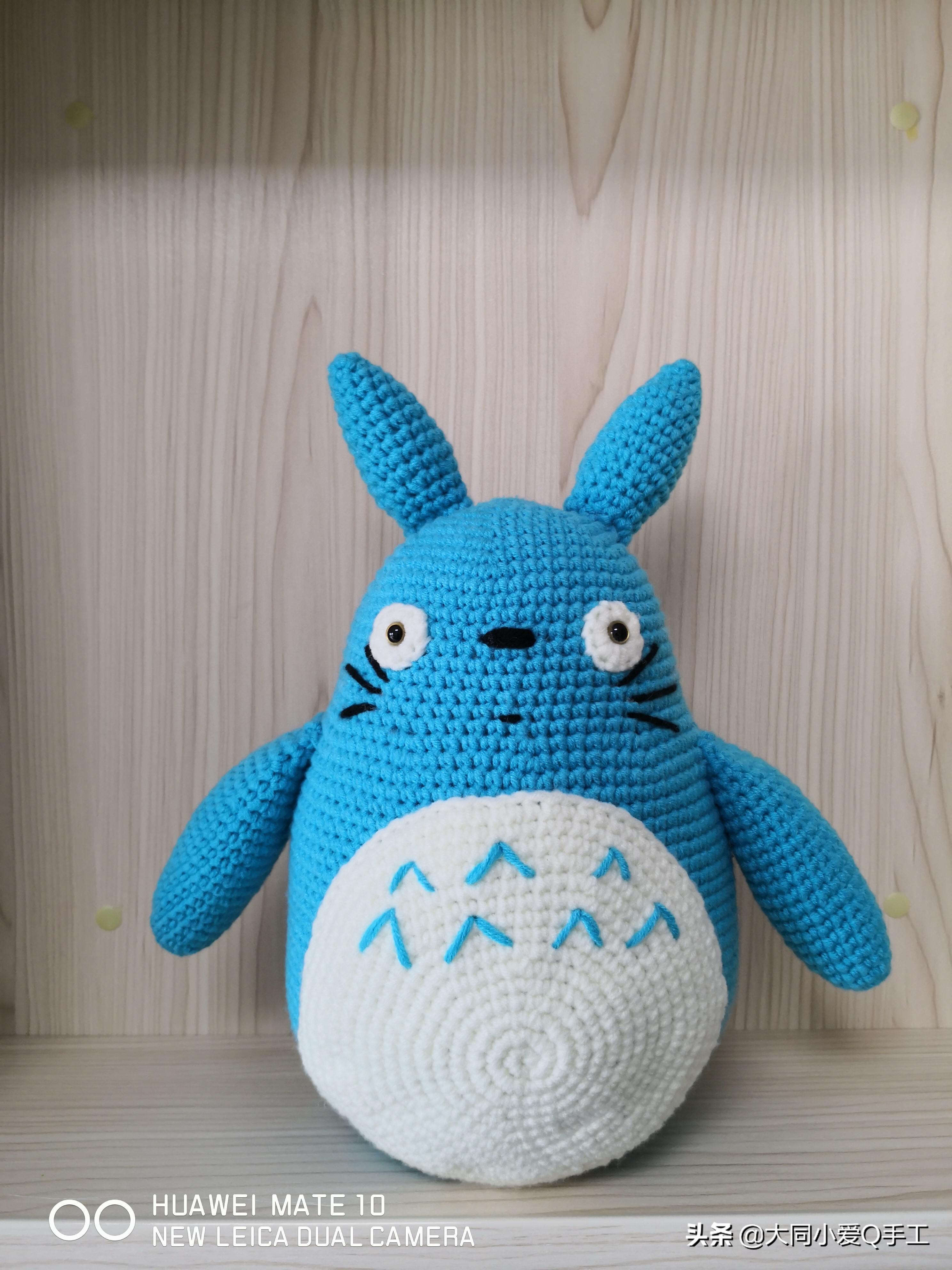 冰条钩织龙猫 (龙猫钩织图解)