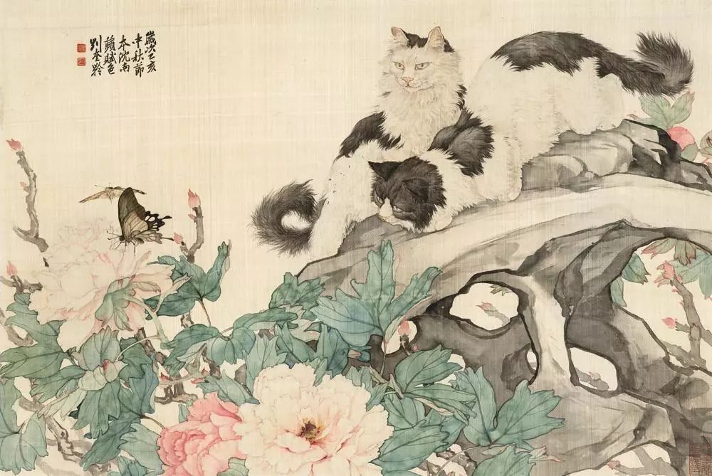 100幅精美写意牡丹画,名家大写意画牡丹作品图片