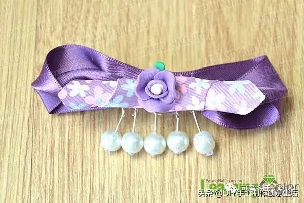 丝带做花带,做花带的教程