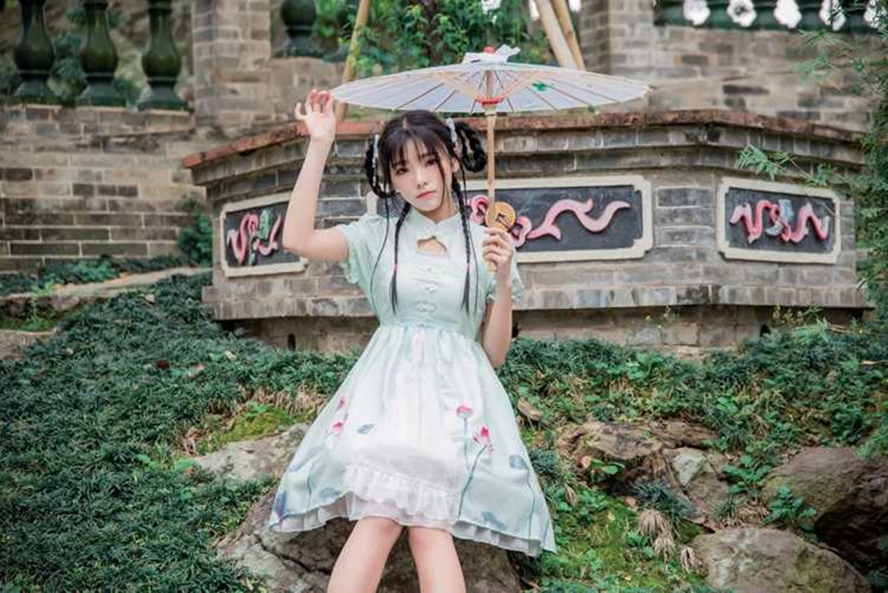 lolita裙子怎么穿教程,lolita裙子冬季穿搭