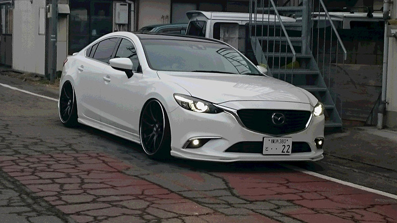 马自达阿特兹改装绞牙避震价格,2018款马自达阿特兹2.5轮毂改装