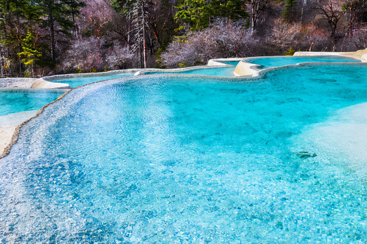 九寨沟最美的一处景点,九寨沟风景区好山好水好风光