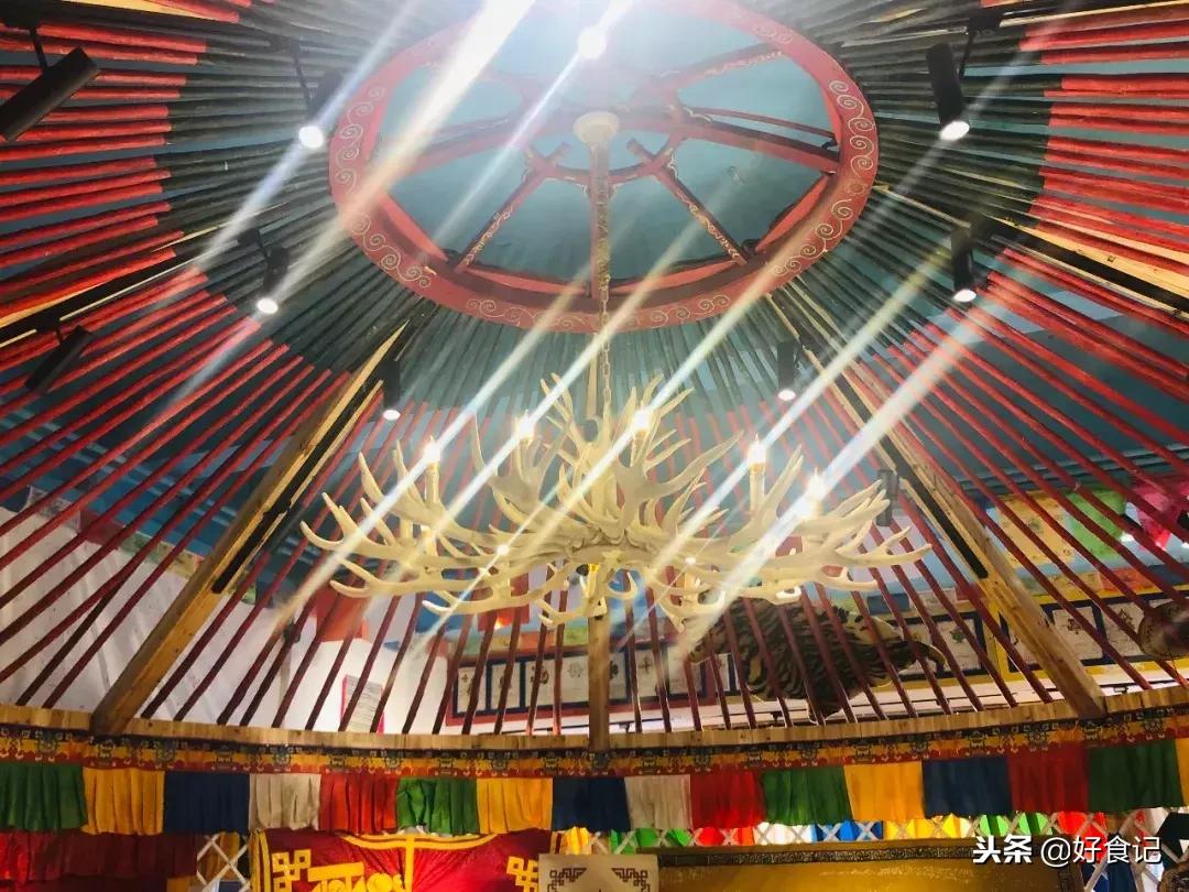 河南最好吃的羊肉包,蒙古包200元羊肉吃到爽