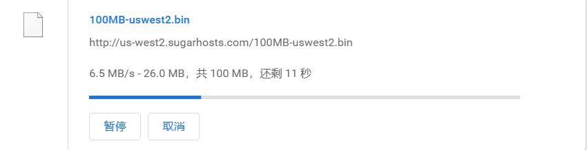 SugarHosts各大数据中心速度评测