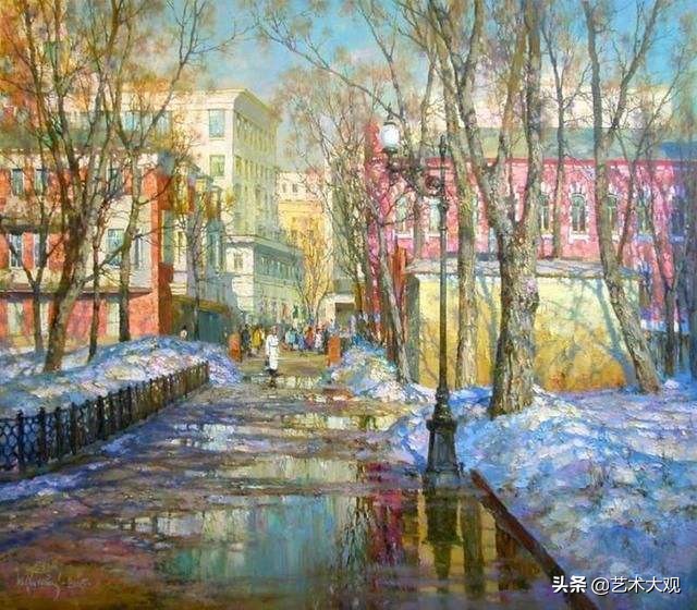 尤里奥布霍夫国画,尤里奥布霍夫作品