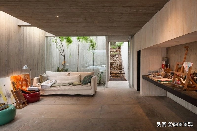 景观设计遇到高墙,景观设计在建筑中的设计