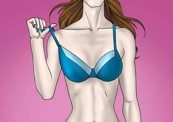 胸罩的正确穿戴过程演示,这才是真正的正确穿衣方式