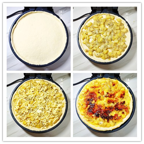 用电饼铛在家做披萨怎么做,怎么用电饼铛做披萨简单又好吃