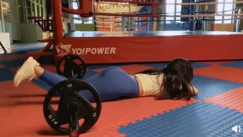 抖音最火身材摆锤,抖音臀腿挑战