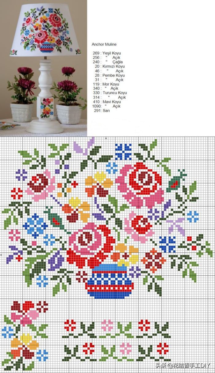 十字绣美丽的画,十字绣美丽花边