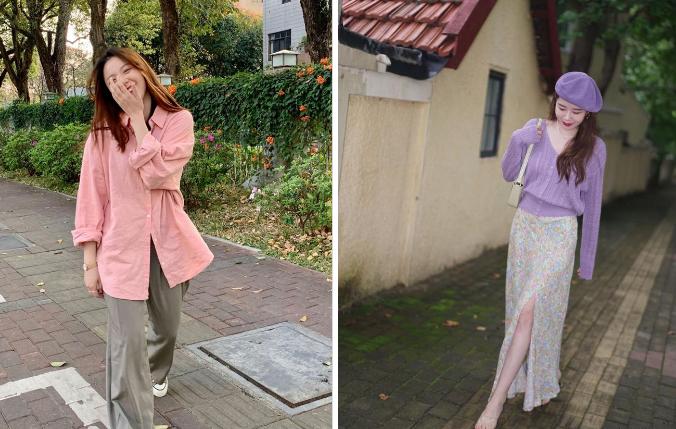 微胖的女人穿衣服裤子搭配,微胖mm穿搭裤子上衣