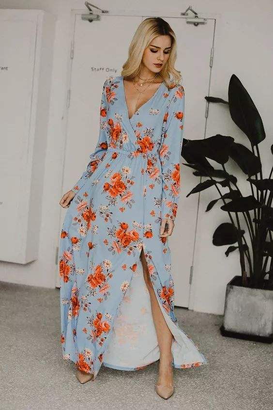 春夏碎花裙显瘦,春夏必买的裙子