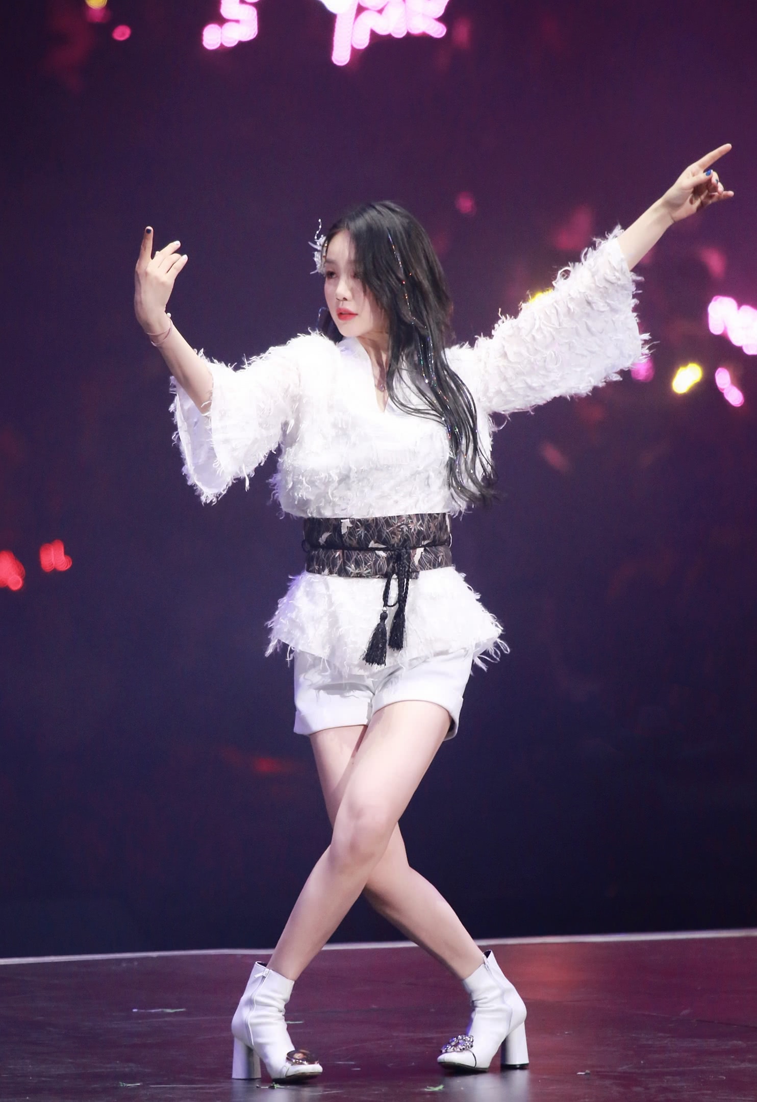 毛衣太肥改瘦,徐梦洁穿搭毛衣马甲