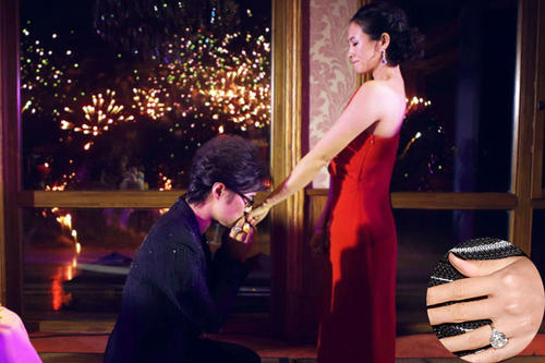 郭碧婷晒钻戒,郭碧婷最好的钻戒