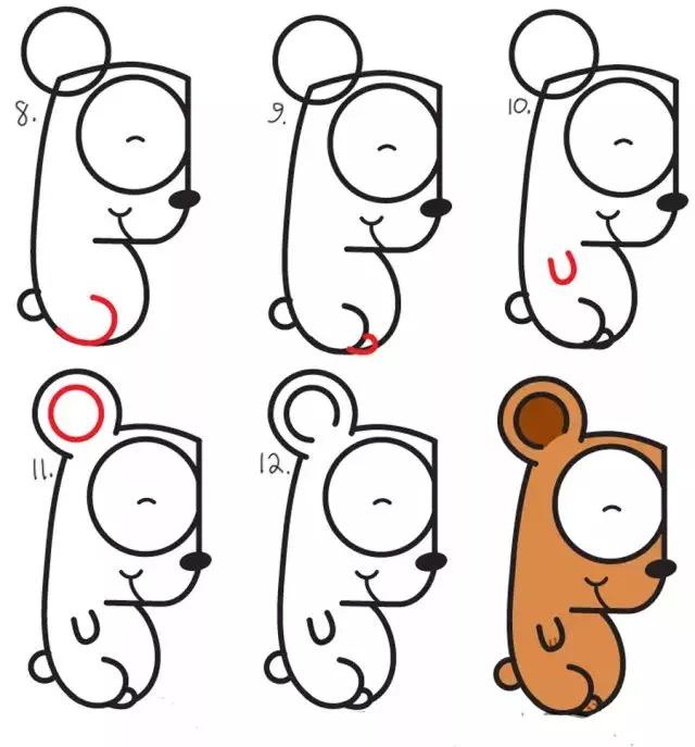 26个英文字母简笔画动物,26个英文字母简笔画顺序