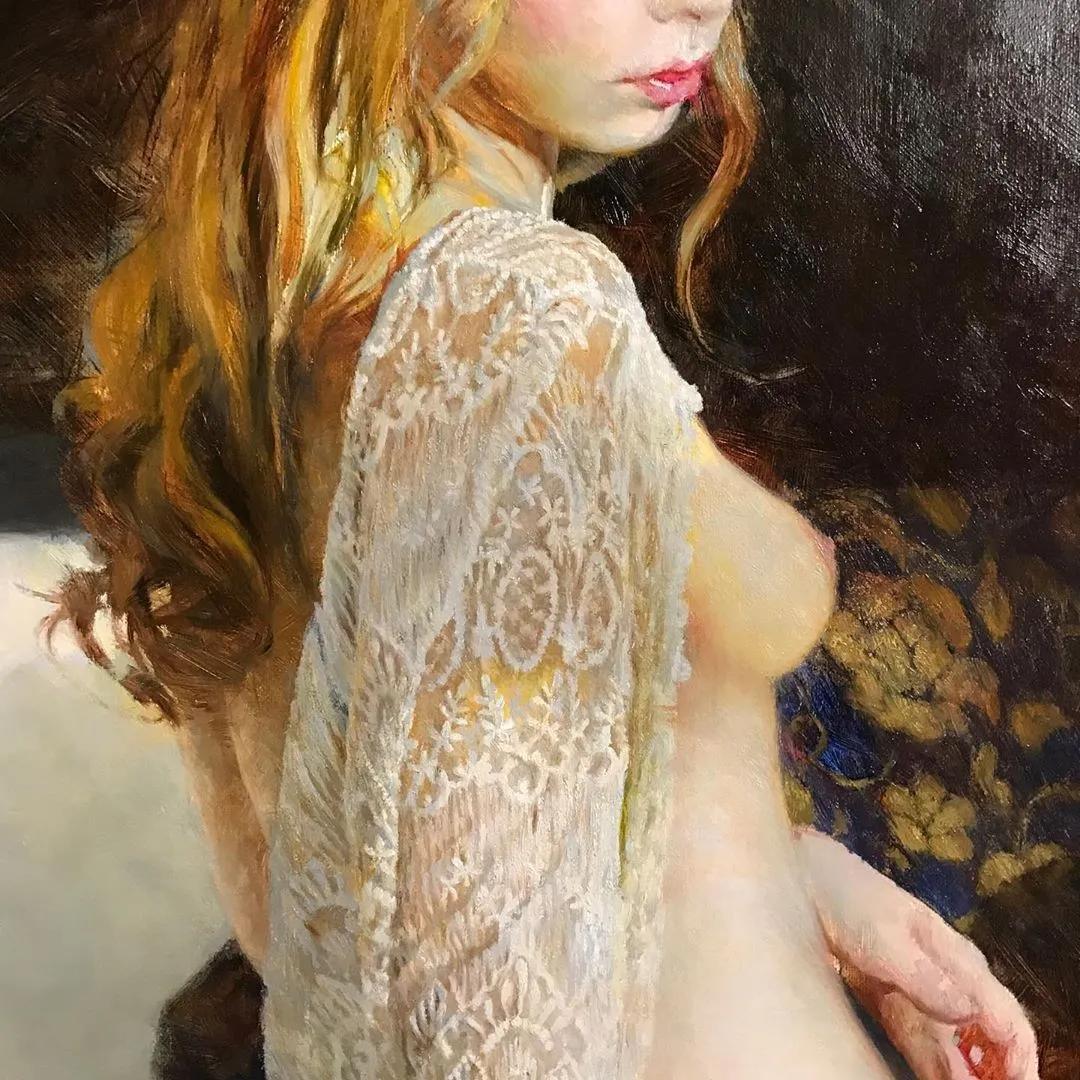 俄罗斯的女画家画的唯美油画,俄罗斯女画家油画视频