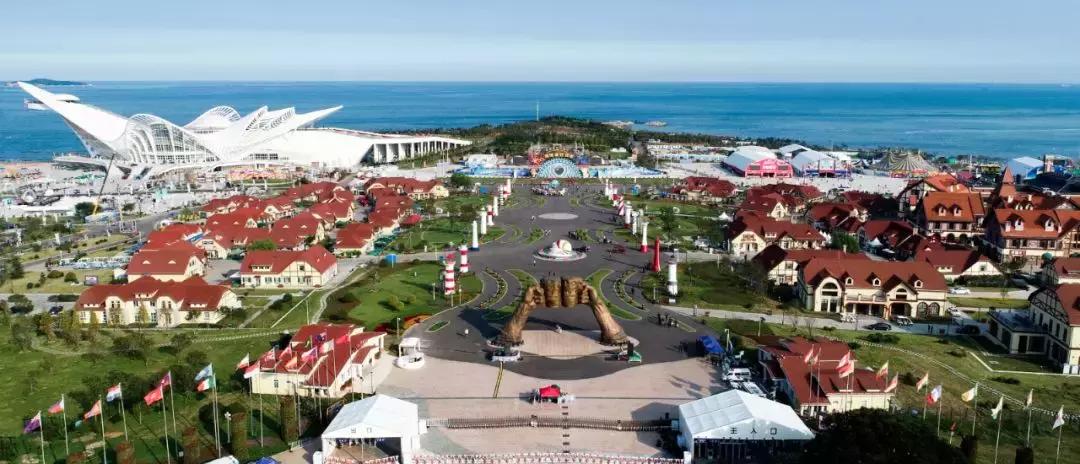 青岛西海岸啤酒城网红打卡,青岛西海岸金沙滩啤酒城位置