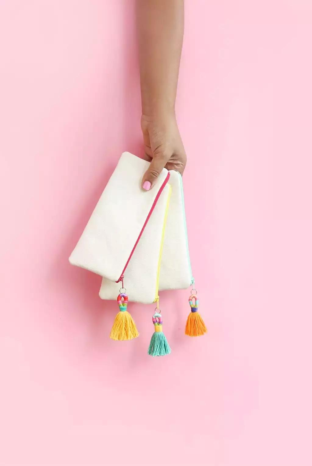 自制流苏装饰品,新家如何用流苏书签做装饰