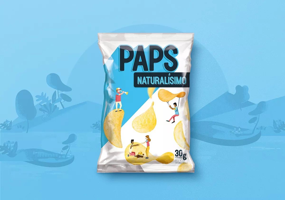 薯片包装设计,薯片的包装设计成品有哪些