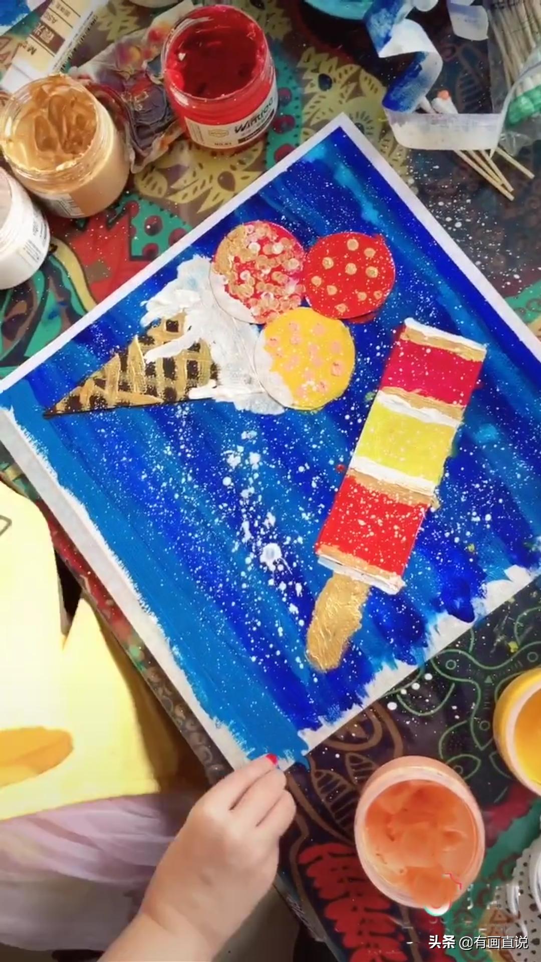 儿童创意画9-12岁,儿童创意画7-8岁创意画入门教程