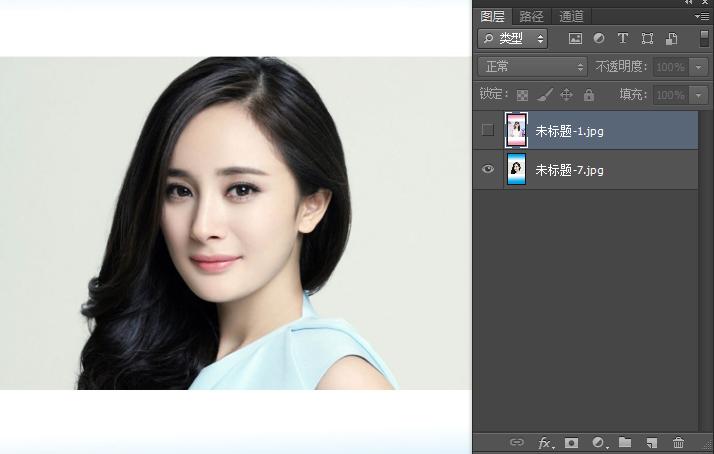 ps两张证件照怎么并排,ps怎样把两张图片并排进行对比