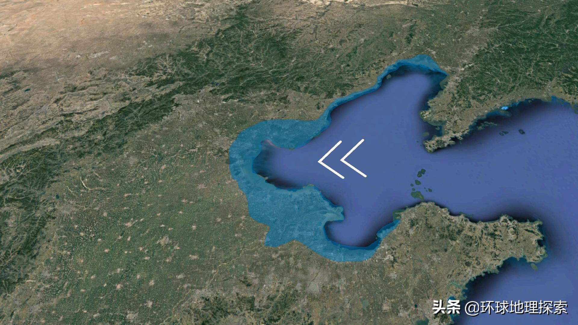 渤海最大的水深是多少,渤海能变成一个淡水湖吗