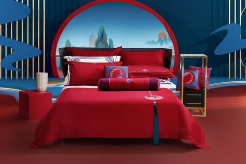 水星家纺结婚四件套今年最新款,结婚四件套推荐测评水星家纺