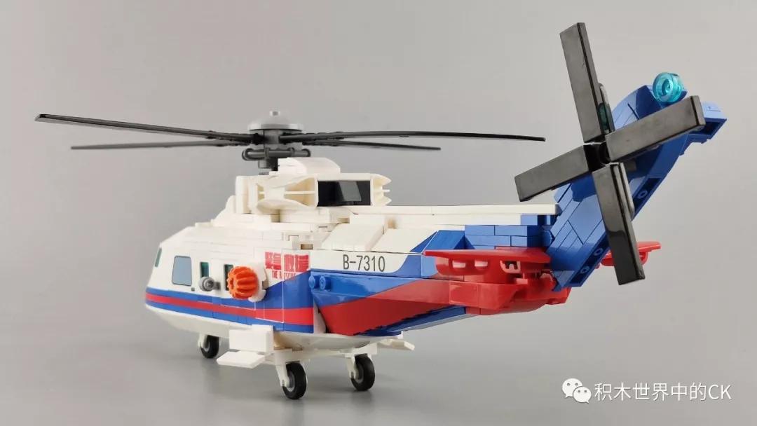 森宝60321救援直升机测评,森宝紧急救援系列