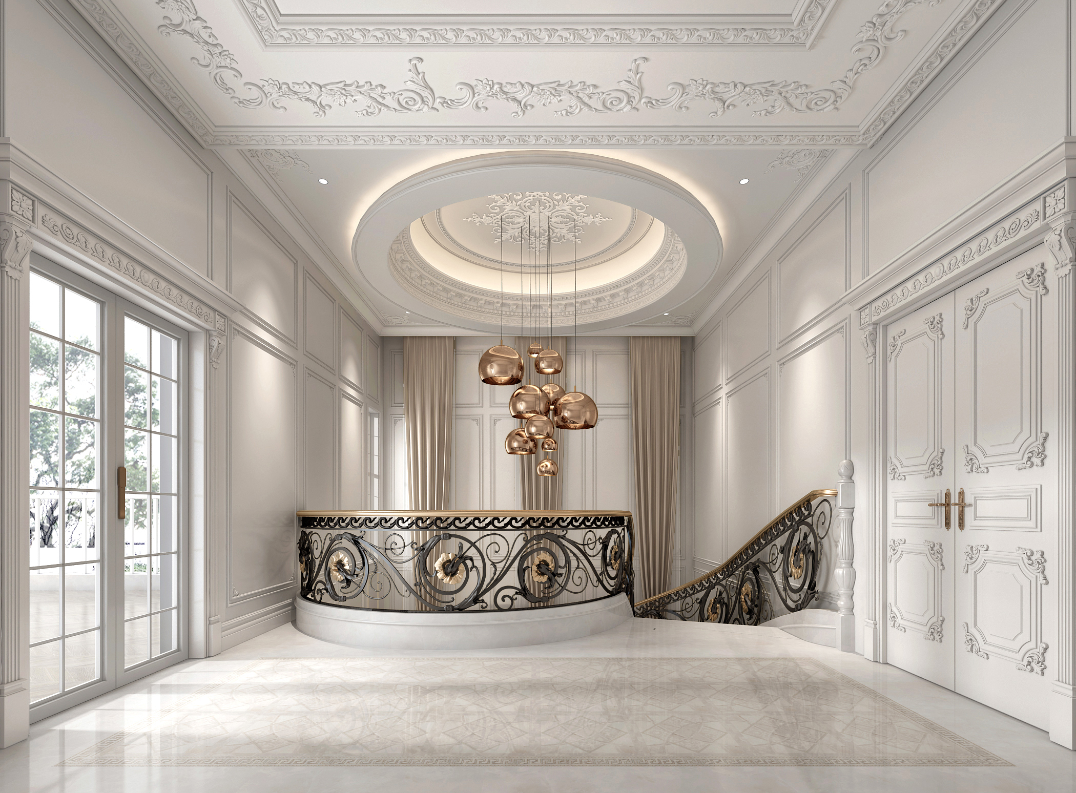 1000㎡丨独栋丨法式丨上海·浦东·白金瀚宫