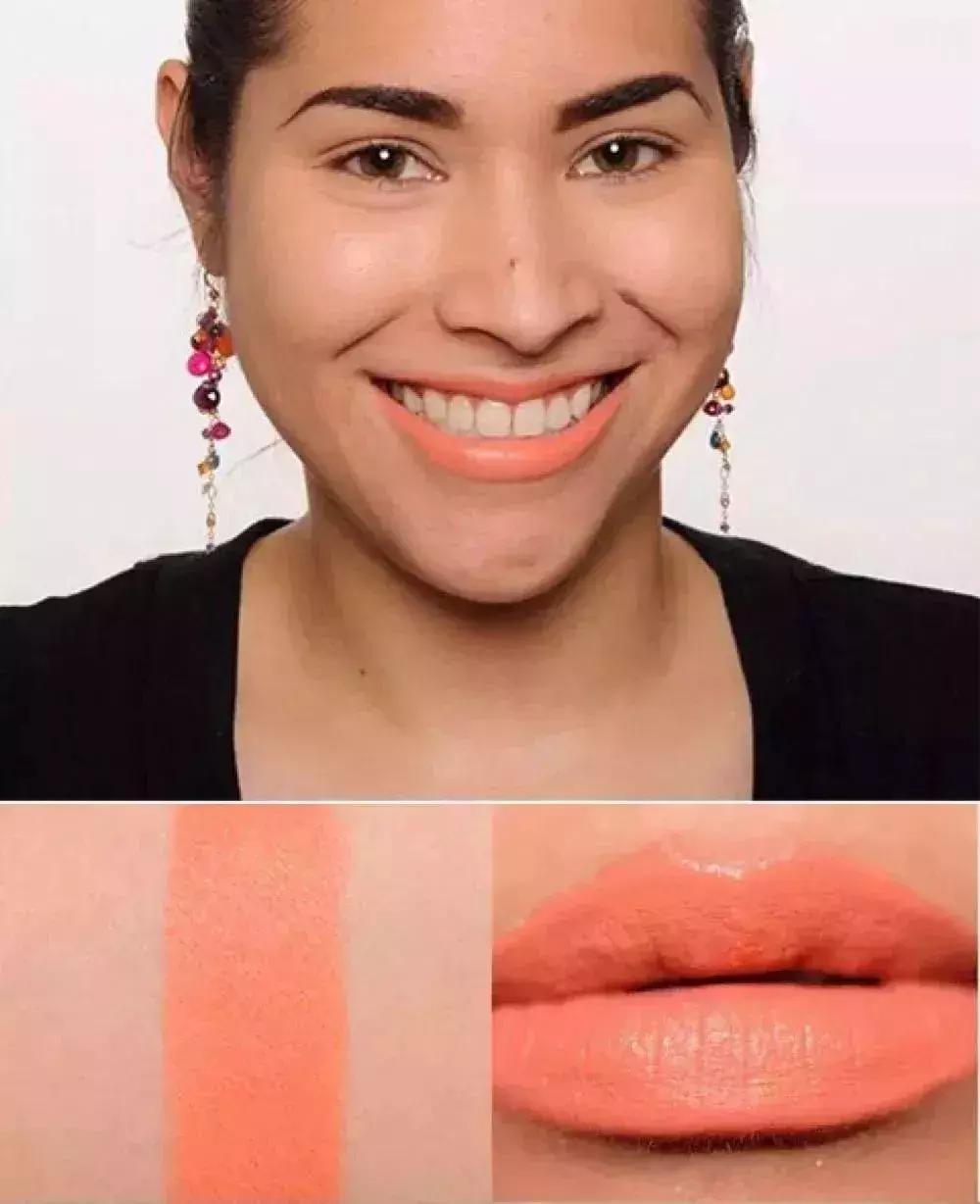 白桃乌龙口红适合黑黄皮,阿玛尼适合黑黄皮的口红