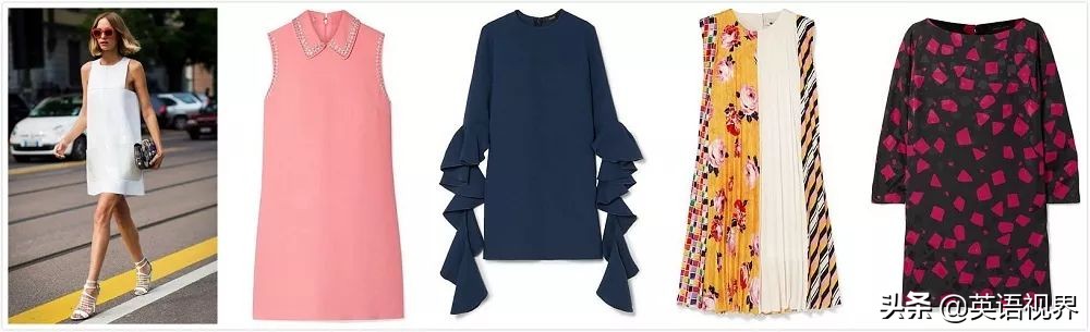 裙子都有什么款式英文,裙子的所有种类英语