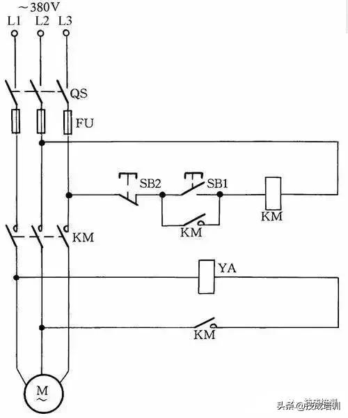 控制变压器和接触器接线方法,接触器和三相电机的接线方法