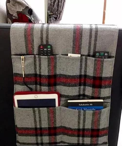 自制收纳小布筐超好看,碎布做有盖子的收纳筐