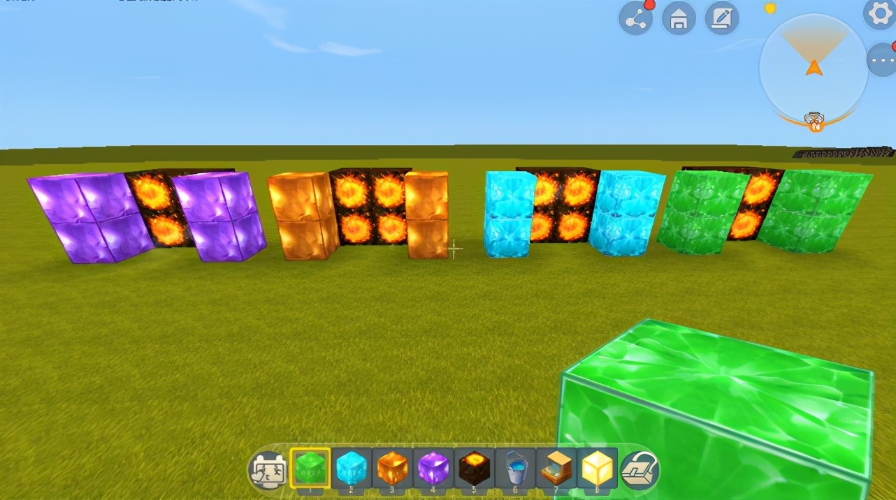 迷你世界怎样做喷火龙头,迷你世界怎样用触发器制造黑龙