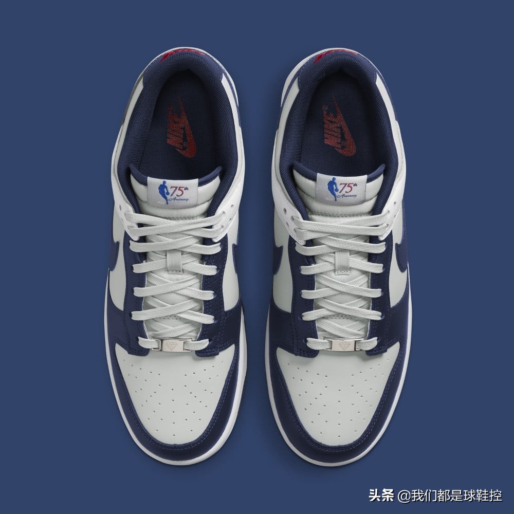 nba球员nikedunklow,nike篮网75周年dunk