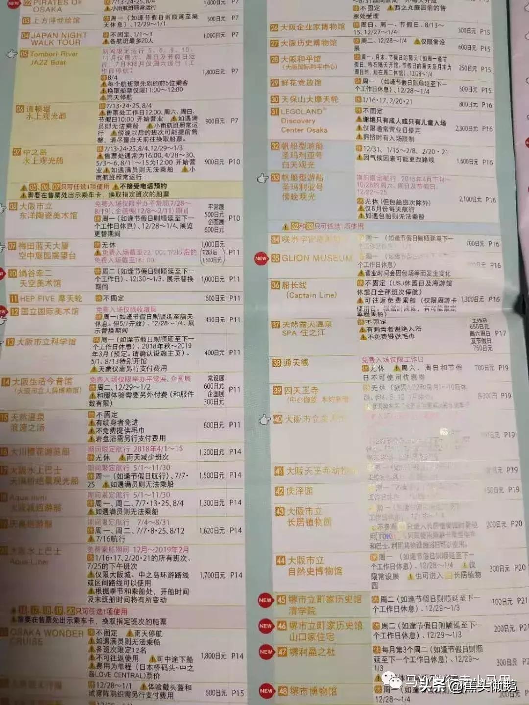 游日本哪有那么贵—超省钱的大阪1日周游券