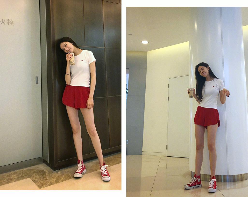 时髦精示范一件白t的100种穿法,一件白t多种穿法女显瘦