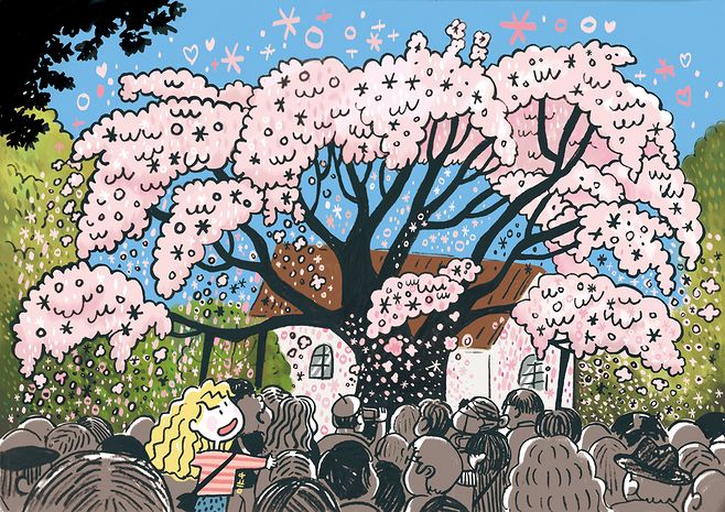 超可爱的手绘简笔画,简单的Q版简笔人物绘画