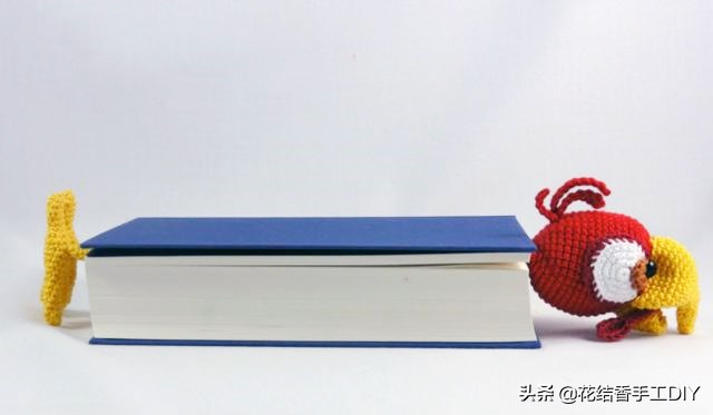 搞怪章鱼手工编织帽子,创意小动物书签编织法