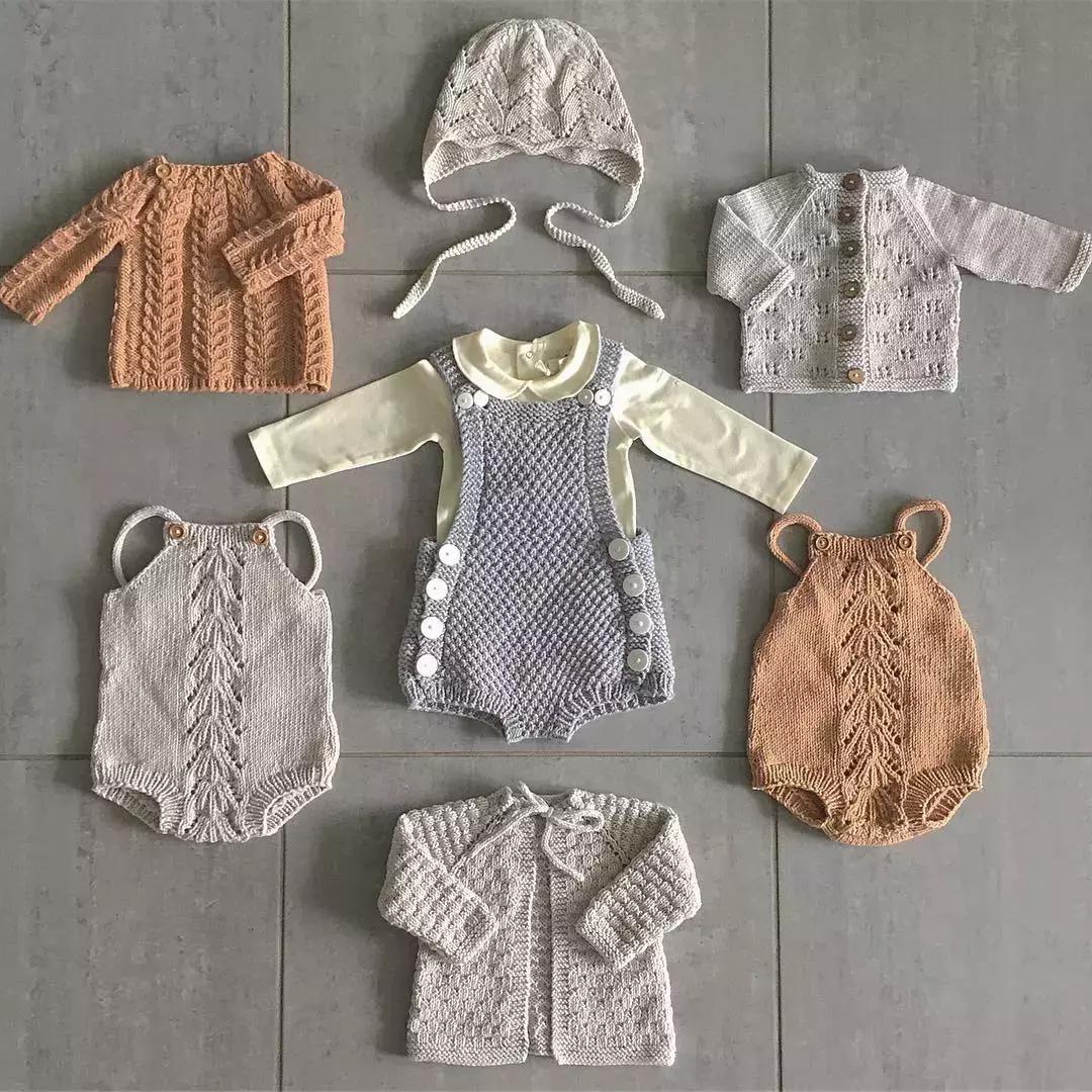 宝宝衣服编织教程0-1岁简单,编织宝宝卡通衣服