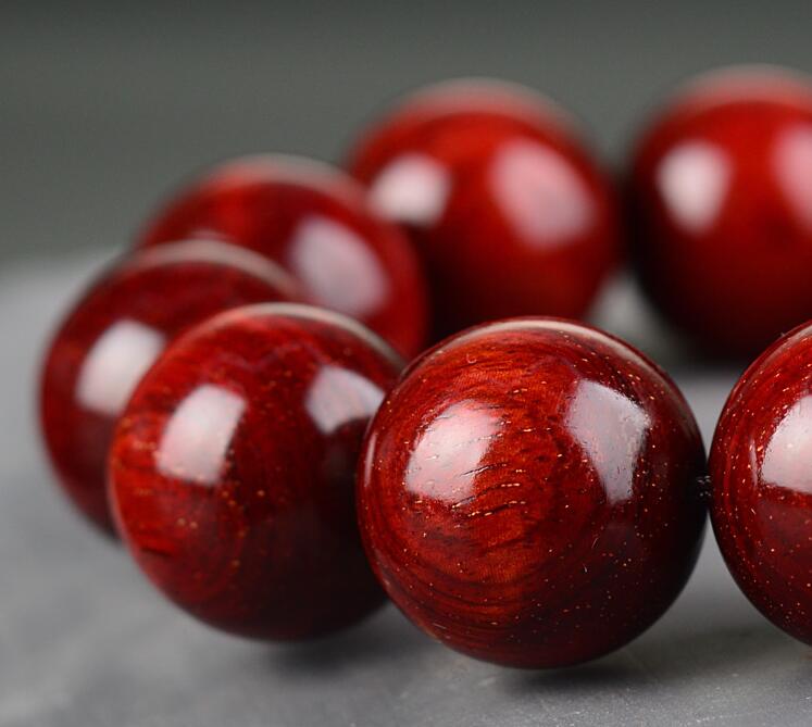 檀木手链带香味正品可调节,佛系陶瓷串珠手链禅意