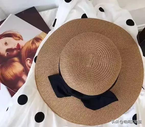 松紧防晒草帽推荐哪款好用,好温柔的防晒草帽减龄又气质