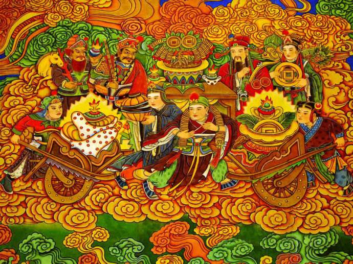 黑虎玄坛赵公明是偏门财神吗,赵公明五路财神详解