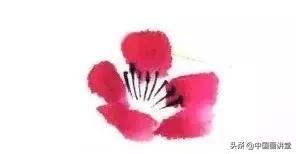 桃花国画画法,桃花的画法国画