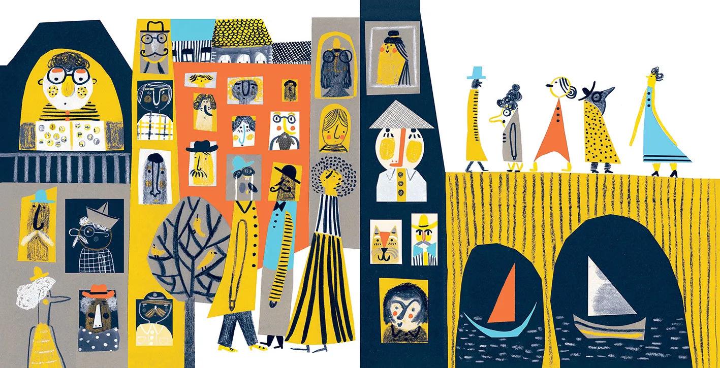 西班牙插画师jana作品高清图,澳大利亚插画师loika作品欣赏