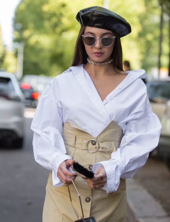 鞠婧祎同款贝雷帽戴法,鞠婧祎同款贝雷帽正确戴法